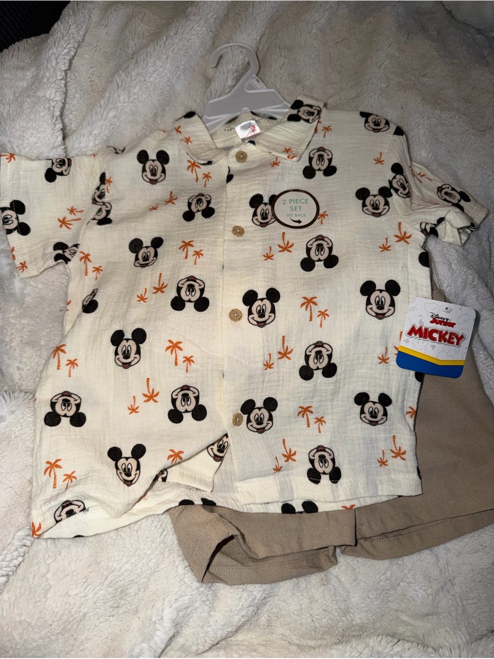 Disney Junior Mickey two piece set 3t NWT